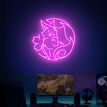 Brighten Your Game Room, Bar, or Fan Space with the Genshin Eightfold Son Of God Constellation LED Neon Sign