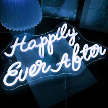 Happily Ever After Neon Sign