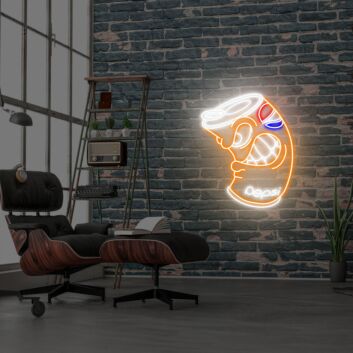 Brighten Your Bar, Store, or Home Party Scene with the Vibrant Pepsi Cola Bottle Neon Sign Cocktail Neon Neon Bar Signs Tin Beer Signs.