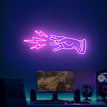 Enhance Your Gaming Space or Party Ambiance with the Bioshock Plasmids LED Neon Sign, Perfect for Game Rooms, Bars, and Geek Chic Weddings.