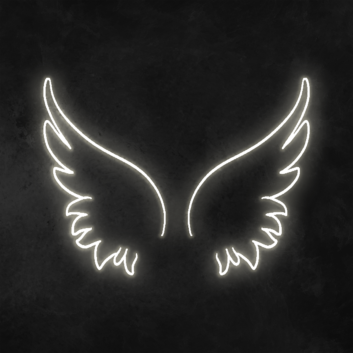 Angel Wings Neon Sign