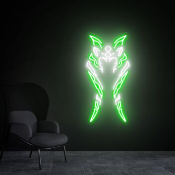 Enhance Your Space with Star Wars LED Neon Sign Ahsoka Tano Anime Neon Light Sign, Perfect for Office, Bar, and Geek-Themed Weddings.