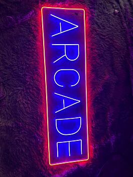 Elevate Your Gaming Space or Bar Ambiance with the Arcade Game Machine Led Neon Sign Game Arcade Led Neon Sign Light.