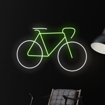 Rev up your space with the Bicycle Led Neon Sign - Perfect for Bicycle Stores, Man Caves, and Trendy Bars.