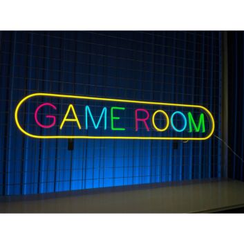 Level Up Your Entertainment Space: Game Room LED Neon Sign, Perfect for Arcade Bars, Man Caves, and Party Ambiance Lighting.