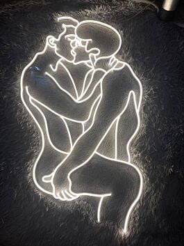 Brighten Your Next Event: Gay Couple Making Love Led Neon Sign for Home, Office, Store, Bar, Wedding, and Party Ambiance.