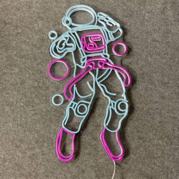 Neon Sign Spaceman Led Sign Wall Decor Led Light Lover Deco