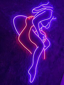 OraOral Sex Couple Naked Led Neon Sign Bedroom Deco