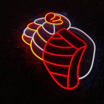 Sashimi Japanese Logo Decor Sushi Hanging Led Neon Sign Light Sushi Store Wall Decor
