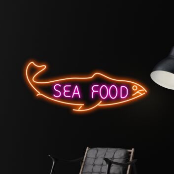 Fishing Man Lover Decor Led Neon Sign Animal Led Light