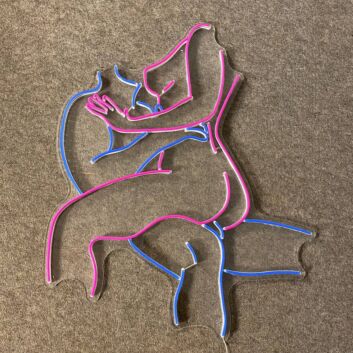 Sexy Couple Naked Led Neon Sign Sexy Couple Neon Led Sign