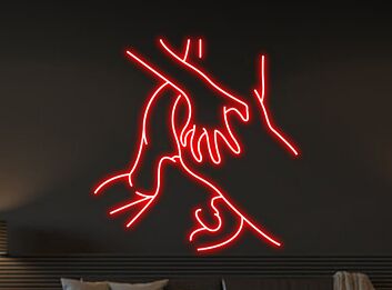 Sexy Couple Neon Led Sign Couple Led Neon Sign Couple Bedroom Deco