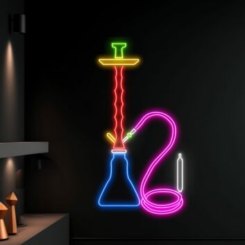 Smoking Machine Led Sign Shop Wall Led Art Leaf Led Light Smoking Sign