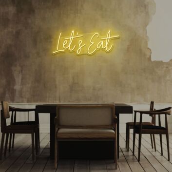 Let&#039;s Eat LED Sign