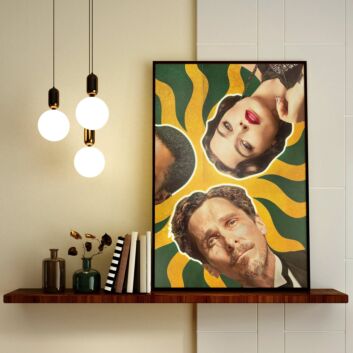 Man And Woman Uv Light Neon Signs Illuminate Your Space