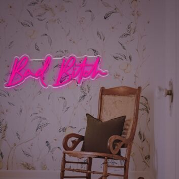 Bad Bitch  For Home Decor LED Neon Sign