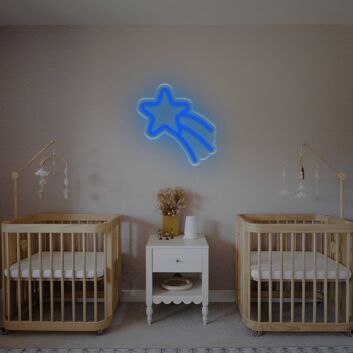 Meteor For Kids Room LED Neon Sign