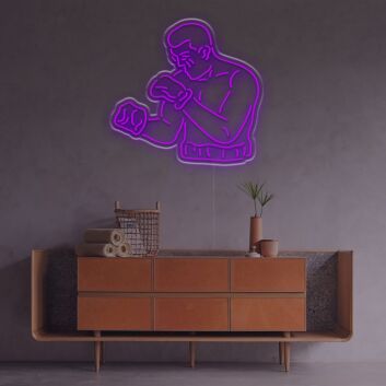 Boxing Champion Tyson LED Neon Sign