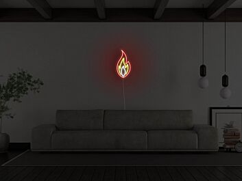 Flame Neon Sign