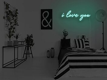 I Love You Neon Sign