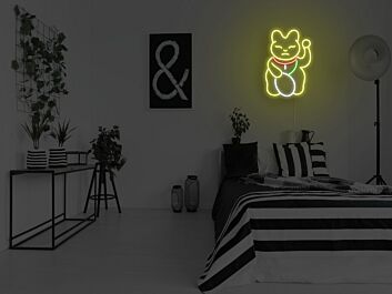 Maneki Neko Neon Sign