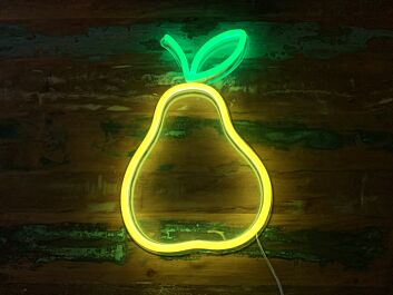 Pear Neon Sign