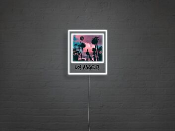 Personalized Retro Photo Neon Sign