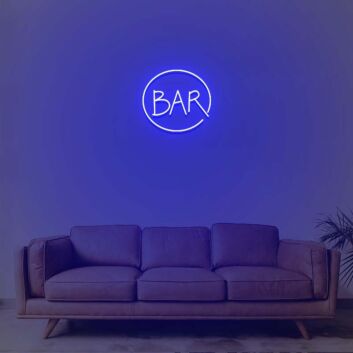 Bar Logo Neon Sign