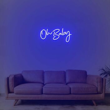 Oh Baby Neon Sign