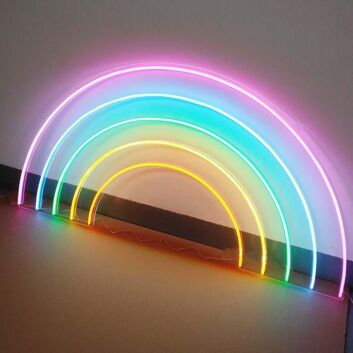 Rainbow Neon Sign