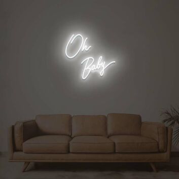 Oh Baby Neon Sign