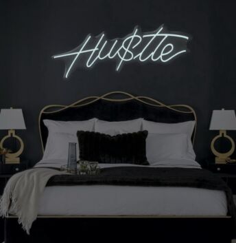 Hustle Neon Sign