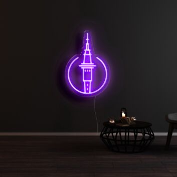 Auckland City Icon Neon Sign