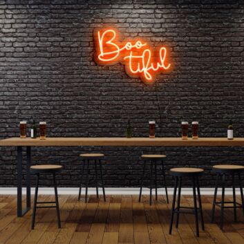 Bootiful Neon Sign