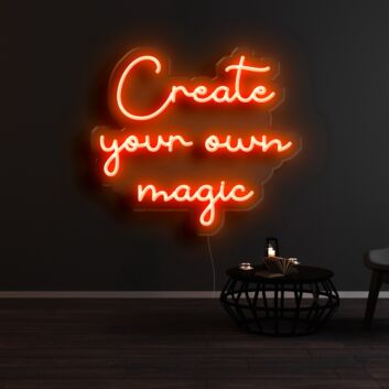 Create Your Own Magic Neon Sign