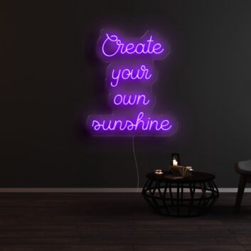 Create Your Own Sunshine Neon Sign