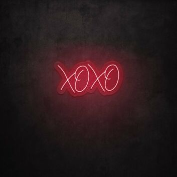 XOXO LED Neon Sign