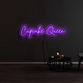 Cupcake Queen Neon Sign