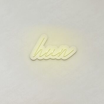 Hun LED Neon Sign