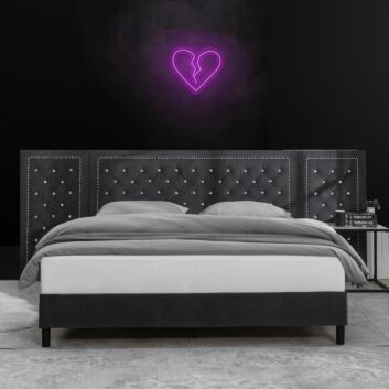 Heart Broken LED Neon Sign