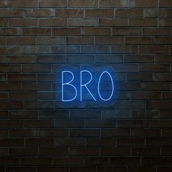 Bro LED Neon Sign