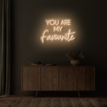You Are My Favorite LED Neon Sign