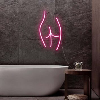 Curvy Hips Neon Sign