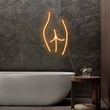 Curvy Hips Neon Sign