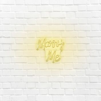 Marry Me LED Neon Sign