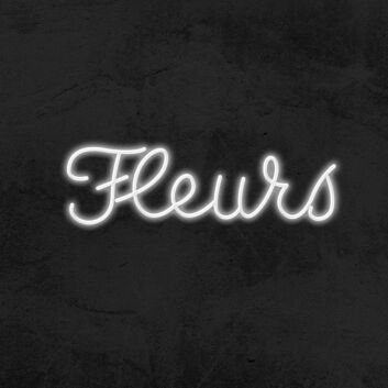Fleurs Neon Sign