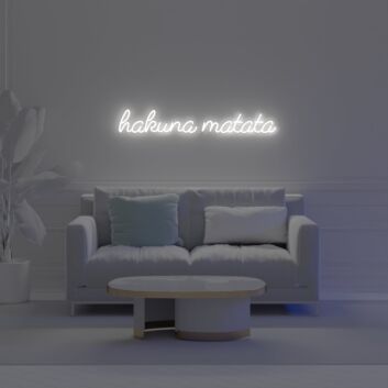 Hakuna Matata Neon Sign