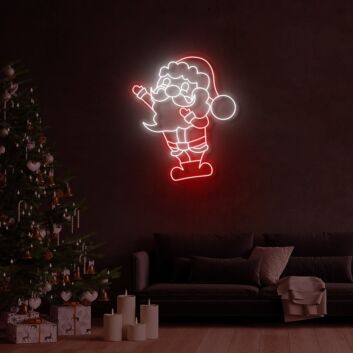 Santa LED Neon Sign
