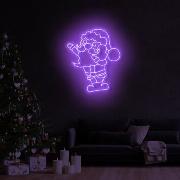 Santa LED Neon Sign