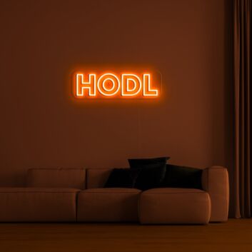 Hodl Neon Sign